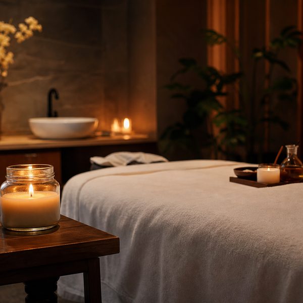 Masaż świecą z woskiem sojowym w La Luna SPA